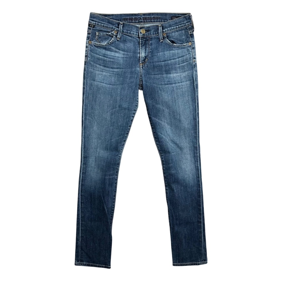 Citizens of Humanity Avedon Skinny Jeans 27‎ Blue Low Rise Casual Chic USA